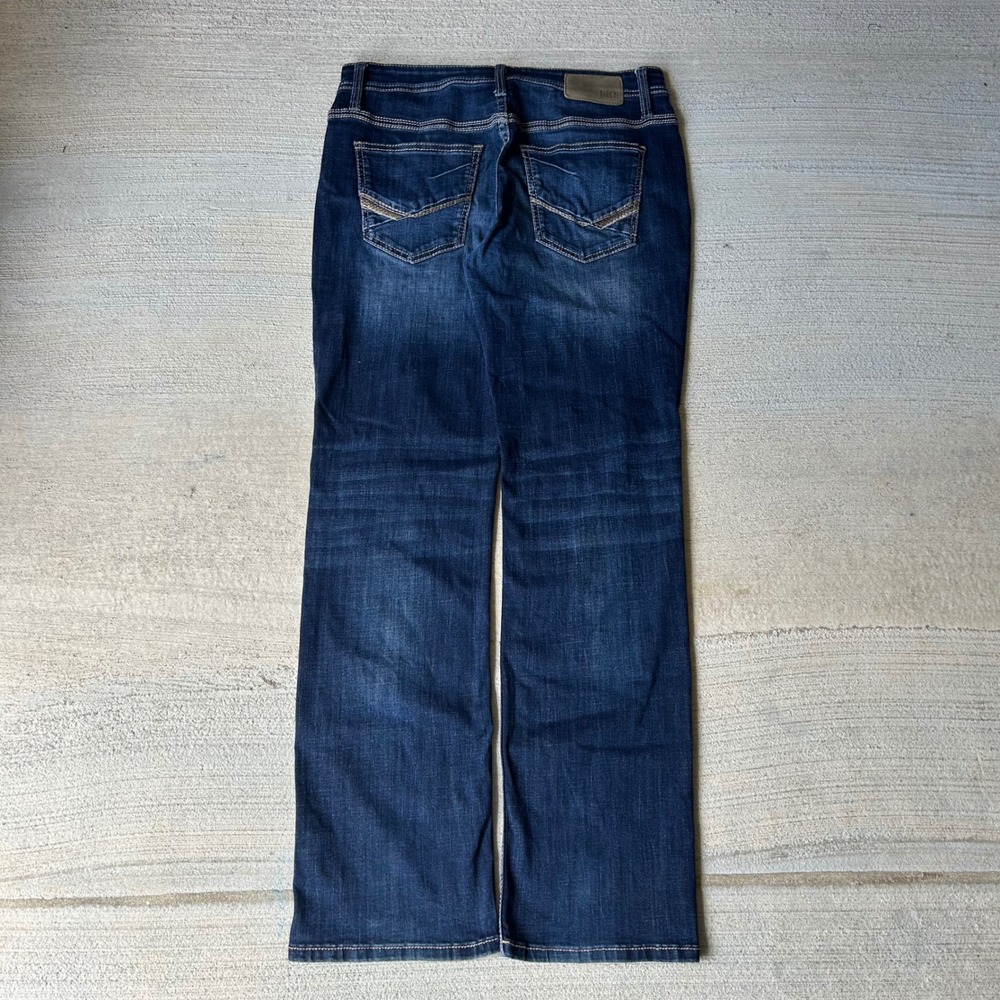 BKE Carter straight leg Fit Dark Wash Denim Jeans Mens